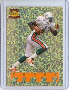 1994 Pacific Knights of the Gridiron #13 Terry Kirby - Miami Dolphins