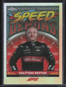 Valtteri Bottas 2023 Topps Chrome Formula 1 F1 Speed Demons Insert #SD-VB - Picture 1 of 2