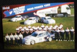 Card..1995 VR Commodore Race Car - Picture 1 of 2