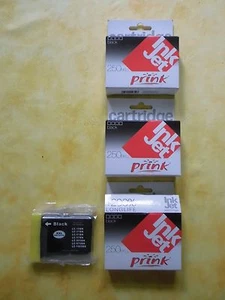 3 cartouches compatible Brother LC-10/37/51/57/960/970/1000-BK - Photo 1/1