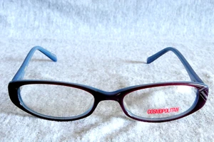 cosmopolitan eyeglass frames stylish plum 50-17-135 - Picture 1 of 4