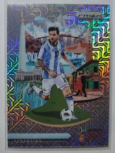 2018 Panini World Cup Soccer Messi National Landmark Mojo Prizm #/25