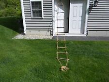 Antique Barn Boat Jacobs Rope tree ladder 
