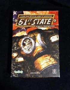 51st State Card Game 2nd Revised Edition Cards Rules And Box Only - Picture 1 of 3