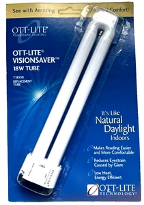 NEW: OTT-LITE T18330 18W VisionSaver Plus Replacement Tube - Picture 1 of 7