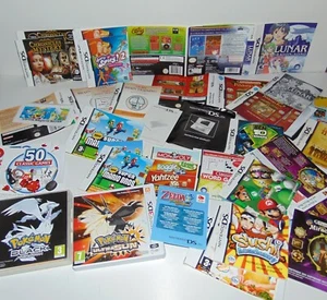 Nintendo DS & 3DS Instruction Manual Book Case Box Art Cover Insert Inlay Only - Picture 1 of 26