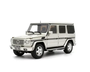 Coche modelo Mercedes Benz G55 AMG 2003 1/18 resina plateada de Otto Mobile OT1126 - Imagen 1 de 11