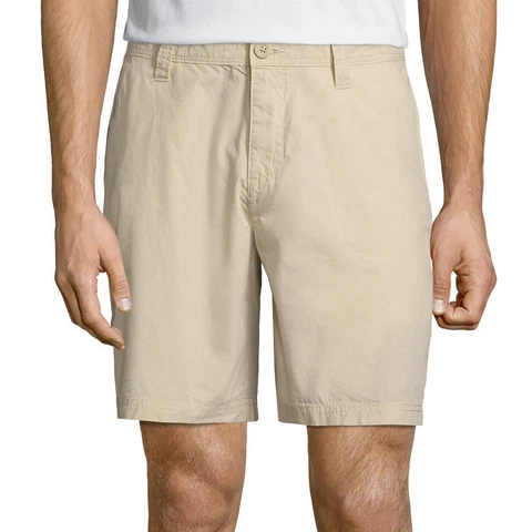 Columbia-Angus Springs,Cotton Poplin Shorts , 38" Waist , color:  Fossil Cover