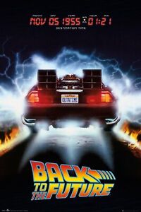 BACK TO THE FUTURE MCFLY CANVAS PRINTS FRAMED PICTURE FILM WALL ART MOVIE POSTER