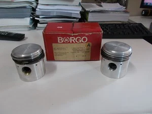 Borgo 66/5937/07/0 Paire Pistons Diam. 67,4 MM + 0,60 Pour Fiat Neuf 500 D-F-L - Picture 1 of 2