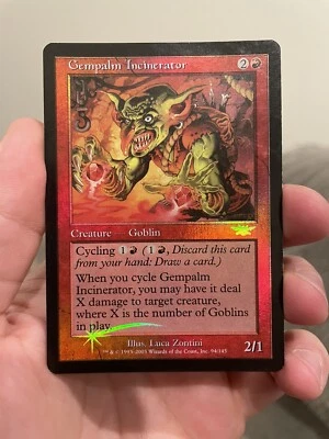 Gempalm Incinerator 2003 Legions FOIL Red Uncommon Sorcery MTG - Image 1 of 4