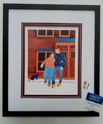 ¡Nuevo! RIE MUNOZ Personalizado Enmarcado y Mate "APARTAMENTOS BARANOF" Foto 1 de 4