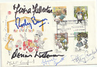 Alice In Wonderland FDC Hand Signed By 7 Bennett Kinnear Rowlands Waterman +3