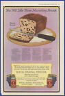 Vintage 1918 ROYAL Baking Powder Kitchen Art Dcor Recipes Ephemera Print Ad