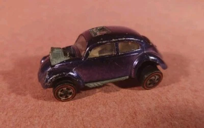 Hot Wheels Redline CUSTOM VOLKSWAGEN Tough Purple White Interior Nice !! - Image 1 of 4