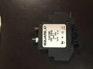 Square D Circuit Protector, 250VAC/65VDC Voltage, 15 Amps New - Picture 1 of 3