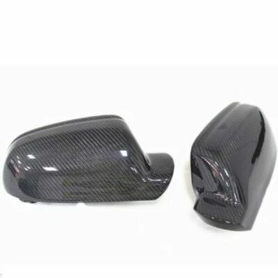 Tapas de espejos retrovisores laterales de fibra de carbono para Audi A3 A4 A5 RS4 RS5 B8.5 2013-2015 Foto 1 de 4