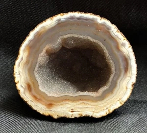 Natural Agate Geode Quartz Crystal Freeform Mineral Healing 2.75" Diameter - Picture 1 of 5