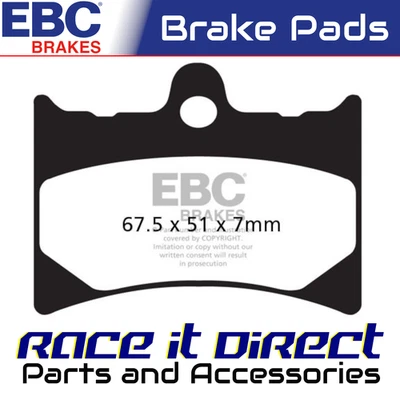 Pastilhas de freio para APRILIA RS 125 TUONO 2004 dianteiro HH EBC - Imagem 1 de 4