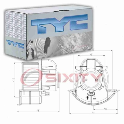 Motor soplador HVAC delantero TYC para Audi Q7 2007-2015 calefacción aire acondicionado gg Foto 1 de 4