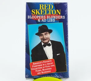 Red Skelton Bloopers Blunders Ad Libs VHS Video 1995 Brand New,Factory Sealed - Picture 1 of 2