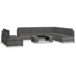 Gartenmöbel 7-tlg. Poly Rattan Gartenset Lounge Sofa Mehrere Auswahl vidaXL - Bild 1 von 39