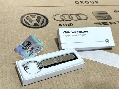 Volkswagen Genuine OEM Chrome Golf Keyring MK1 MK2 MK3 MK4 MK5 MK6 MK7 MK8 Gift