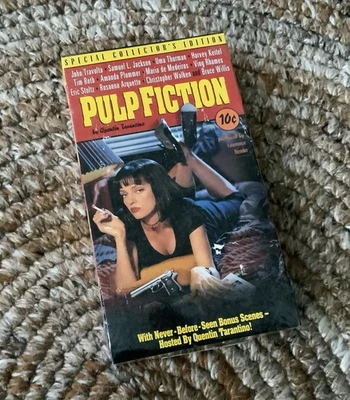 Shrink Sealed New Pulp Fiction VHS 1996 Special Collectors Edition - Image 1 of 4