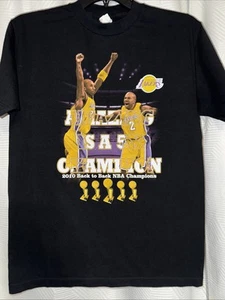 De colección Lakers Kobe Bryant Derek Fisher 2010 Finales NBA Campeones Corto Talla M - Imagen 1 de 8