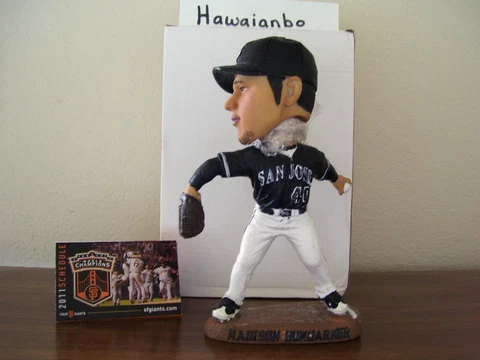 San Francisco SF - San Jose GIANTS MADISON BUMGARNER BobbleHead SGA NEW - RARE!! Cover