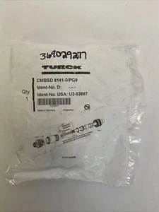 TURCK CMBSD 8141-0/PG9 CONNECTOR - Picture 1 of 2
