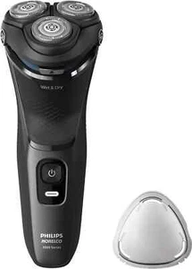 Philips Norelco - Series 3000 Rechargeable Wet/Dry Electric Shaver - Black - Picture 1 of 4