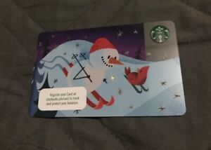 Starbucks card Snowman Philippines