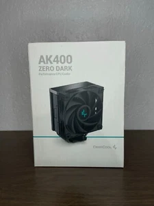 DeepCool AK400 ZERO DARK 120mm CPU Fan with Heatsink - Afbeelding 1 van 9
