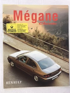 Renault Megane Prospekt Reklame Werbung Auto Alt Geschenk Broschüre Heft Rarität - Bild 1 von 12