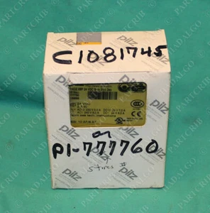 Relé de seguridad Pilz, PNOZ X8P 24VDC, 777760, 3n/o 2n/c 2so NUEVO - Imagen 1 de 3