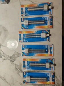 n. 6 Lampadine LED g24 2pin - 15W - 1500 lumen - 3000K Luce calda - Foto 1 di 4