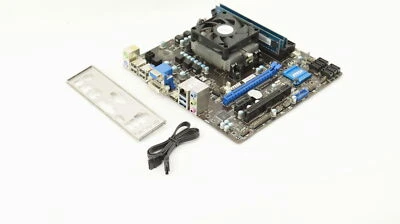 MSI A88XM-E35 Mainboard Bundle + AMD A6-6420K @ 4,2GHz + 4GB DDR3 RAM - Bild 1 von 3