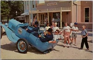 Vintage 1960er ADVENTURE VILLAGE Atlantic City NJ Postkarte "Keystone Cops" unbenutzt - Bild 1 von 2