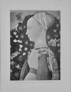 Goupil Gravure. Portrait of a Princess of the House of Este - Picture 1 of 1