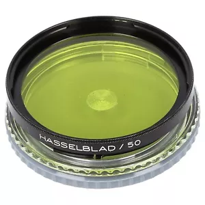 Hasselblad B50 Yellow Green 2x YG -1 for Older C Planar 80 2.8 100 Sonnar 150 - Picture 1 of 4