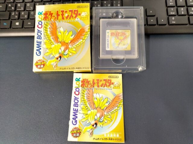 Pokemon Gold Version Game Boy Color 2000 Japanese Complete with Box Never  Played