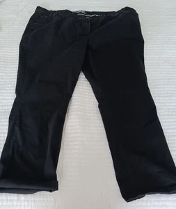 Ulla Popken Regular Fit Mandy Stretch Jeans schwarz US 28 (DEUTSCHE MARKE) in einwandfreiem Zustand - Bild 1 von 8