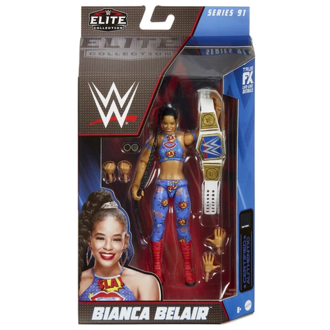 Bianca Belair - WWE Elite 91 Mattel Toy Wrestling Action Figure Cover