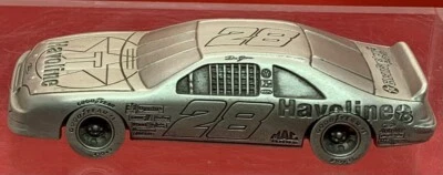 Dale Jarrett TEXACO / Havoline #28  fine pewter nascar model Car No: 857 LTD ED. - Image 1 of 4