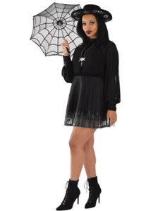 Sheer Witch Dress Adult Halloween Costume - Picture 1 of 2