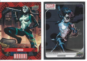 DOMINO - Tarjetas 2022 platino y 2023 anuales, Marvel [casi como nuevas casi nuevas+] Spider-Man - Imagen 1 de 2