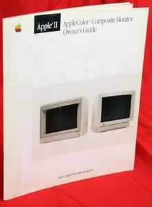 Apple II II+ IIe IIc IIgs AppleColor Composite Monitor Owner's Guide 030-2053-C - Picture 1 of 4