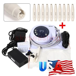 For DTE SATELEC Dental Ultrasonic Piezo Scaler with 5 Tips + 10x Handpiece 135°C - Picture 1 of 12