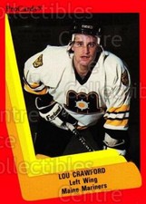 1990-91 ProCards AHL IHL #138 Lou Crawford